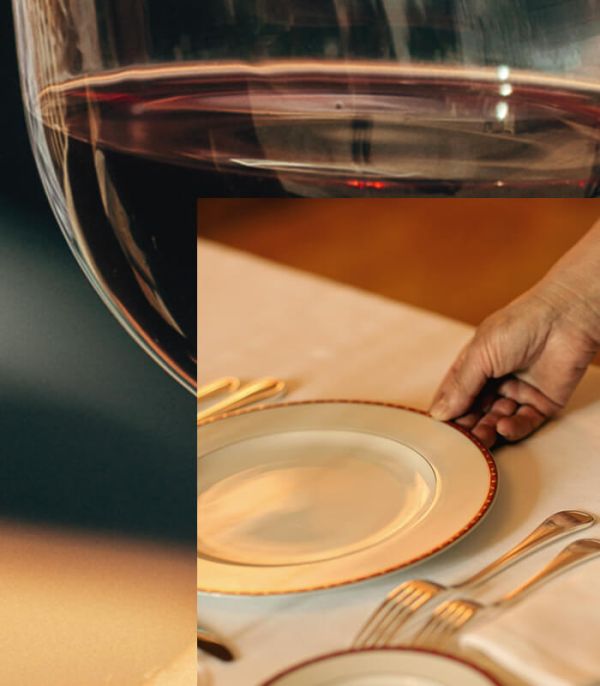 La table au Château Rauzan-Ségla